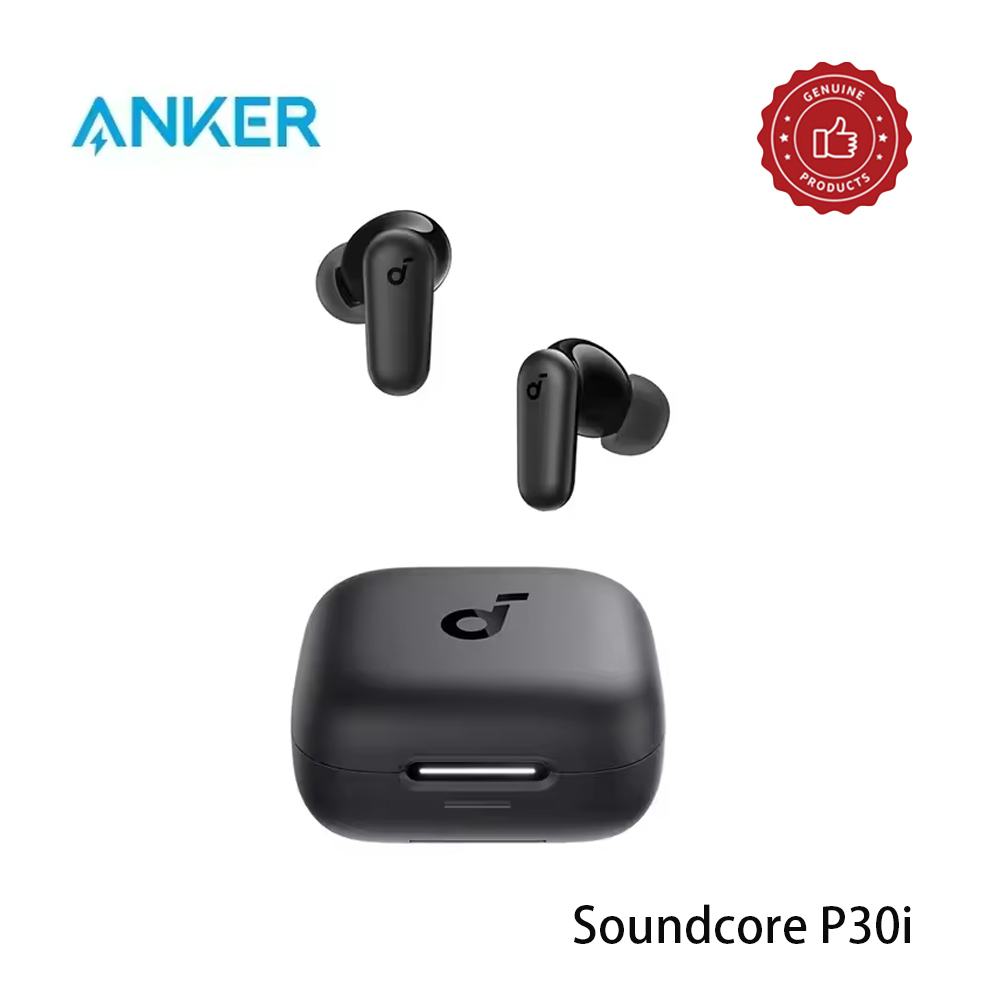 Bluetooth Speaker - หูฟังบลูทูธ Anker Soundcore P30i ตัดเสียงรบกวนอัจฉริยะ พร้อมเอฟเฟกต์เสียงรอบทิศทาง