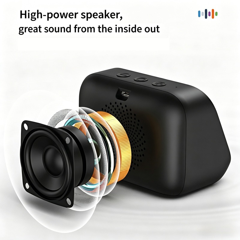 Bluetooth Speaker - ลำโพงไร้สายอัจฉริยะ TF26 Pro พร้อมผู้ช่วยเสียง AI หน้าจออัจฉริยะ