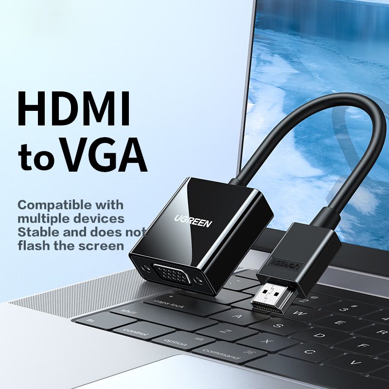 Hdmi Adapter - อะแดปเตอร์ Ugreen CM270 HD-MI เป็น VGA