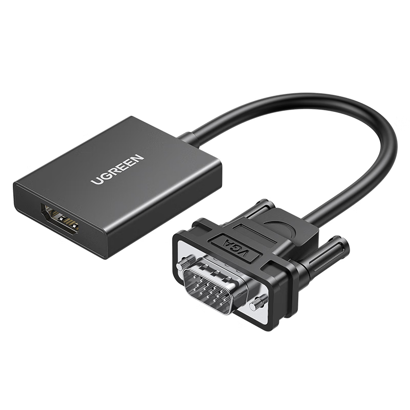 Hdmi Adapter - อะแดปเตอร์แปลงสัญญาณ UGREEN HD-MI เป็น VGA (ตัวเมียเป็นตัวผู้)
