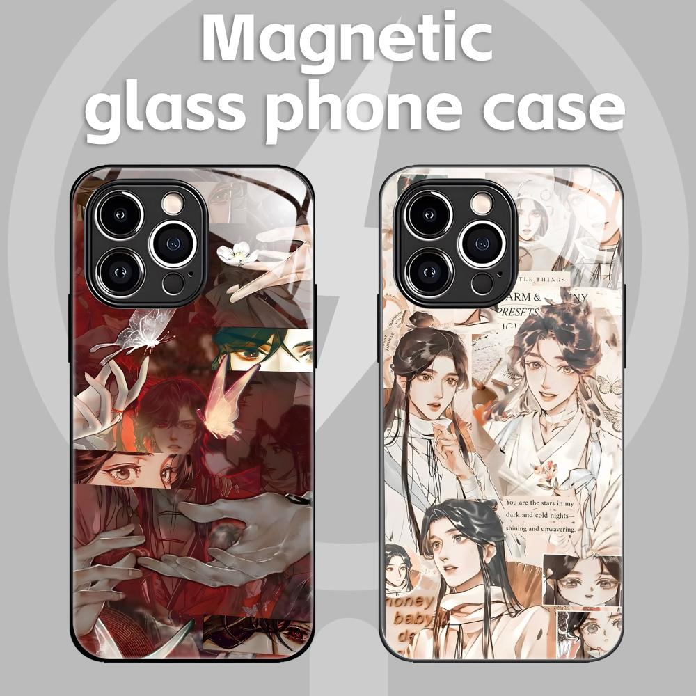 Usb Charger - อะนิเมะร้อนสวรรค์อย่างเป็นทางการ's Blessingเคสโทรศัพท์สําหรับiPhone 16 15 14 13