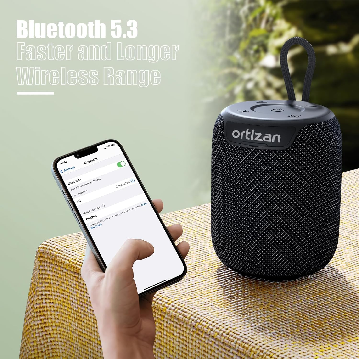 Electronics Gadgets For Gift - Ortizan Party ลําโพงบลูทูธ,AUX & TF,ลําโพงไร้สายขนาดเล็กสําหรับ Home/Party/กลางแจ้ง/ชายหาด,Gadgets