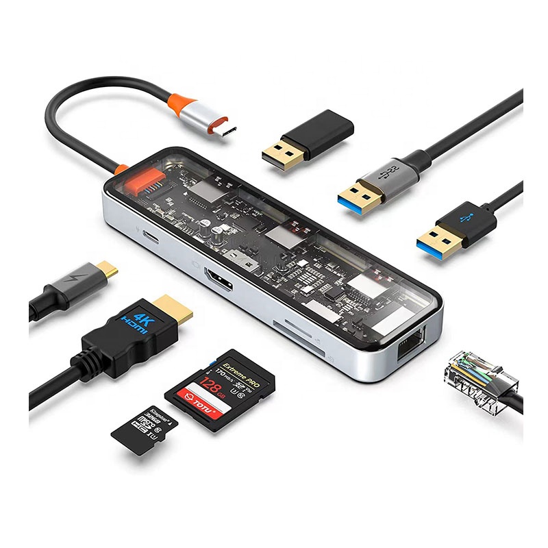 ฮับ USB-C พร้อมพอร์ต 4K, พอร์ต - Usb Hub บทวิจารณ์และราคา
