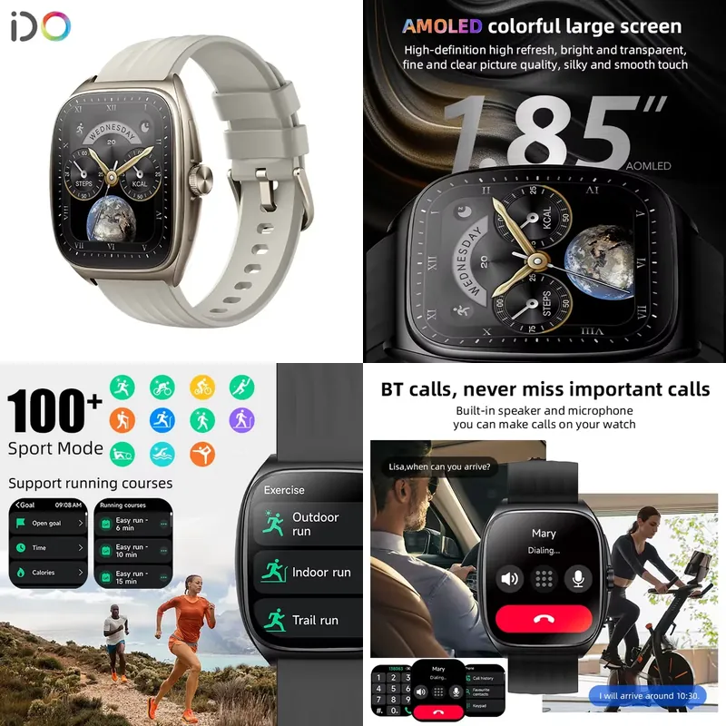 ผู้ผลิตสมาร์ทวอทช์แฟชั่นชายปี  - Smart Watch บทวิจารณ์และราคา