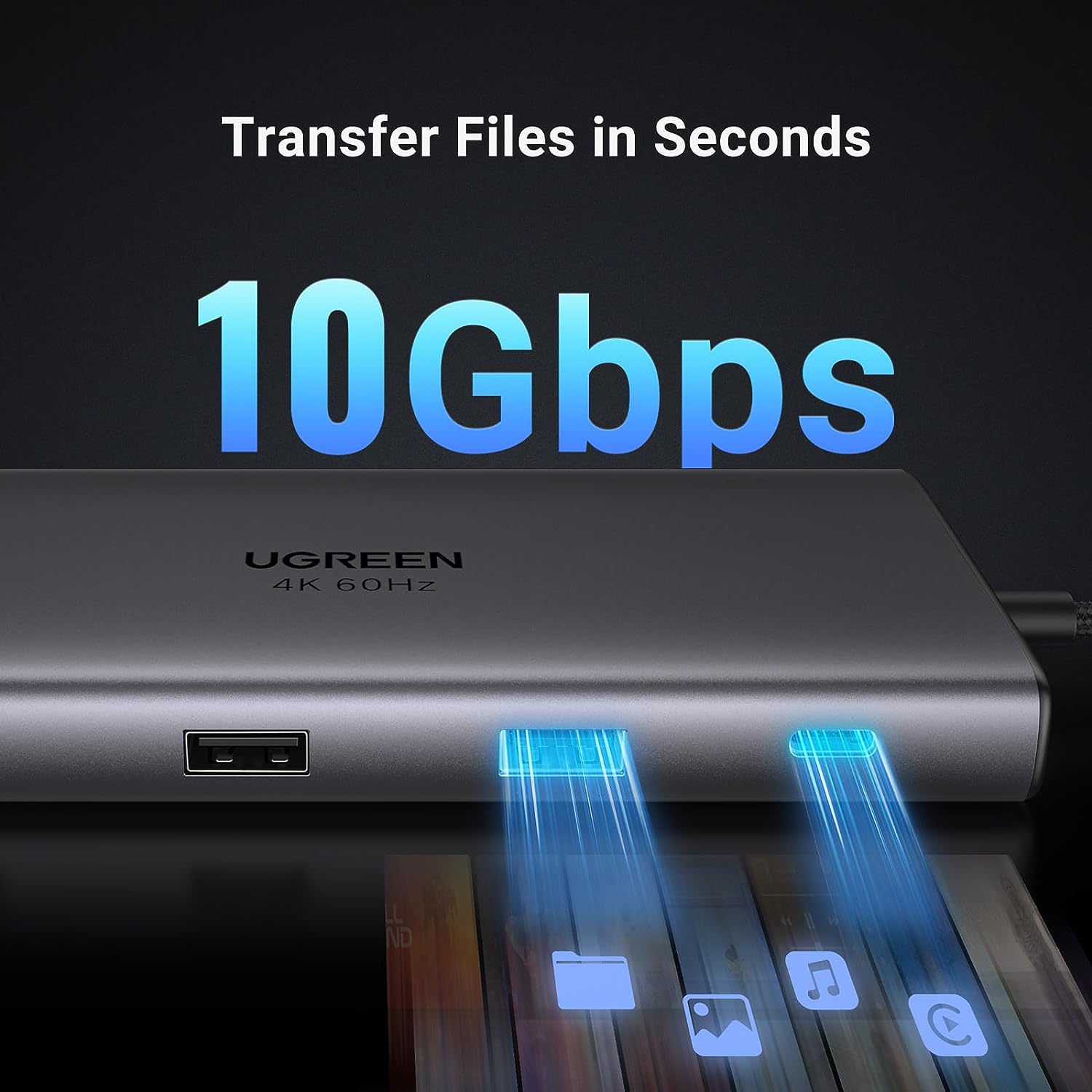 UGREEN Revodok Pro 109 ฮับ USB - Usb Hub บทวิจารณ์และราคา