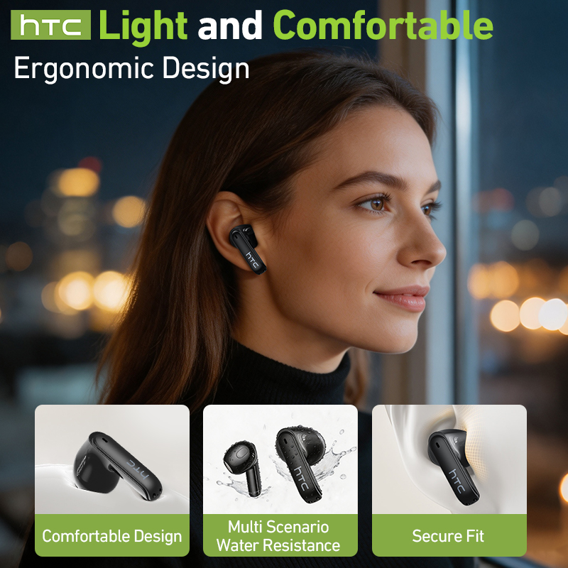 หูฟังไร้สาย HTC NE94 สำหรับเล่ - Headphones Wireless บทวิจารณ์และราคา