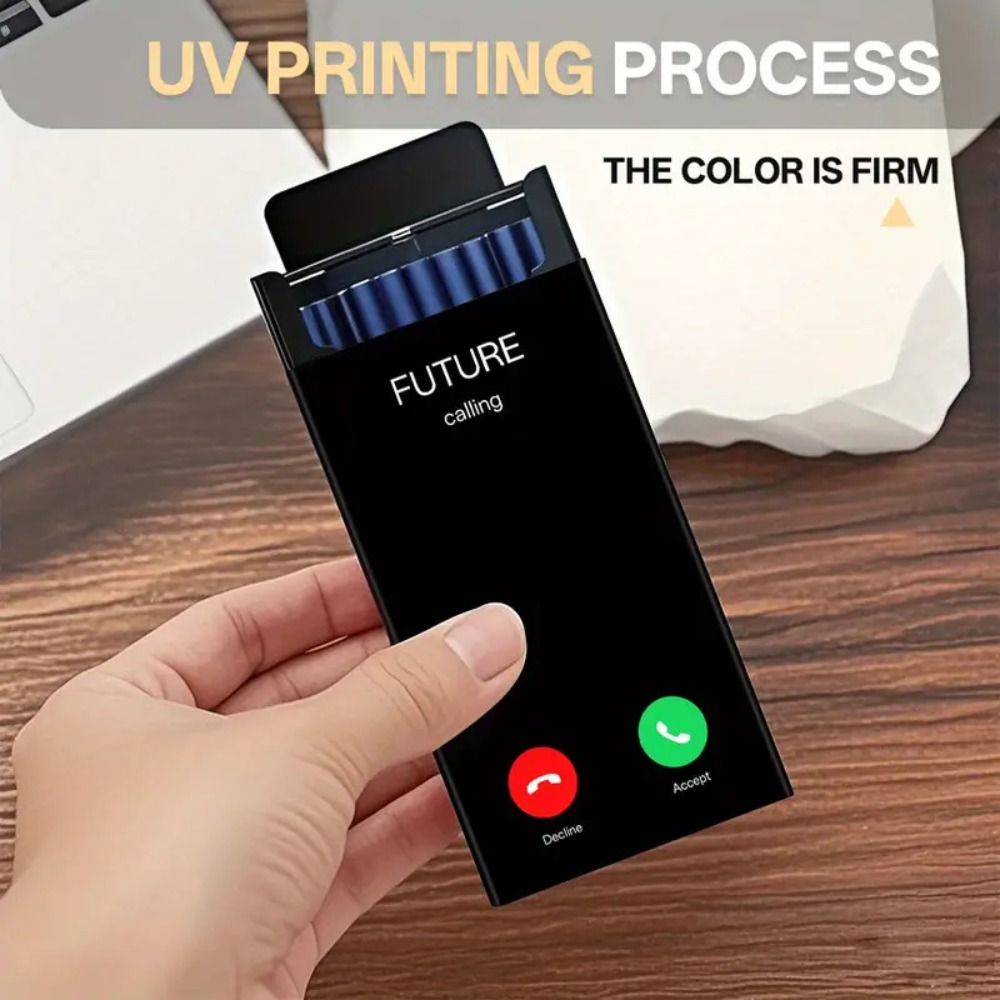 กล่องบุหรี่โลหะทรงบาง ฝาเลื่อน - Phone Holder บทวิจารณ์และราคา