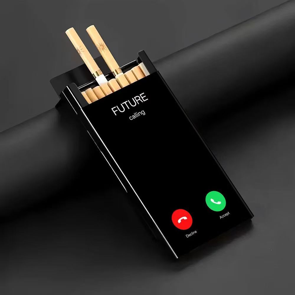 กล่องบุหรี่โลหะทรงบาง ฝาเลื่อน - Phone Holder บทวิจารณ์และราคา