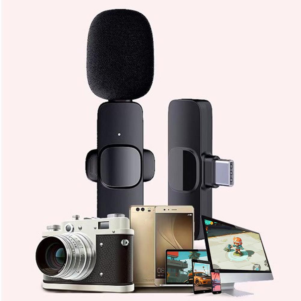 ไมโครโฟนไร้สายแบบหนีบปกเสื้อ 1 - Usb Charger บทวิจารณ์และราคา