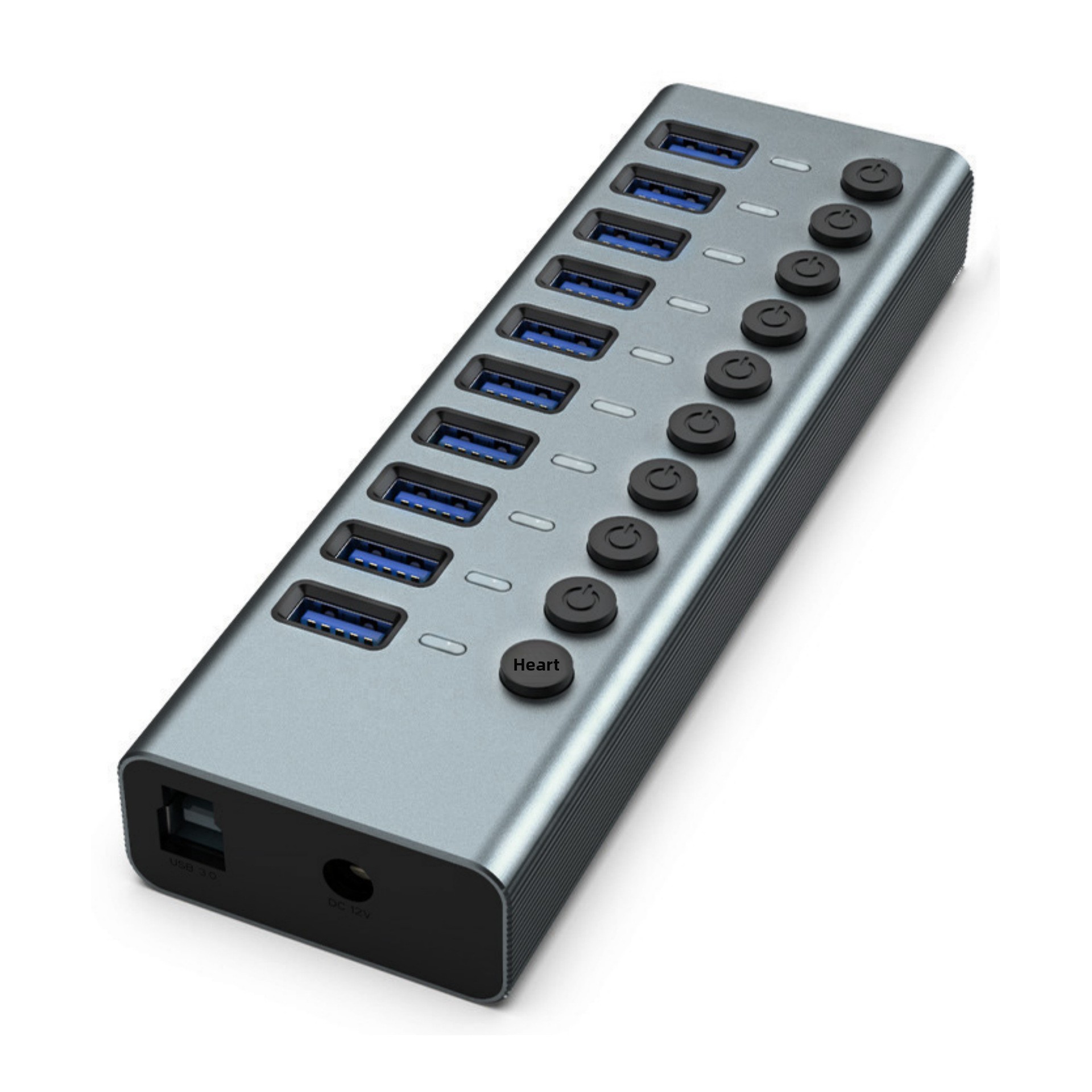 ฮับ USB 3.0 พร้อมพอร์ต 10 ช่อง - Usb Hub บทวิจารณ์และราคา