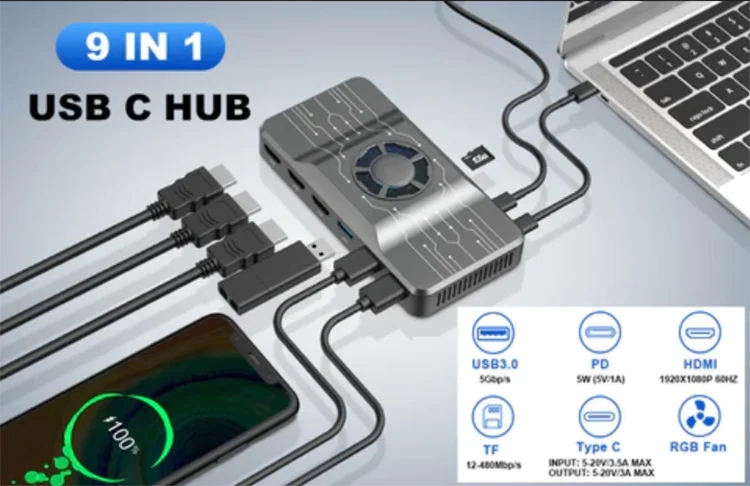 แท่นเชื่อมต่อ OFIYAA USB 3.0 ร - Usb Hub บทวิจารณ์และราคา