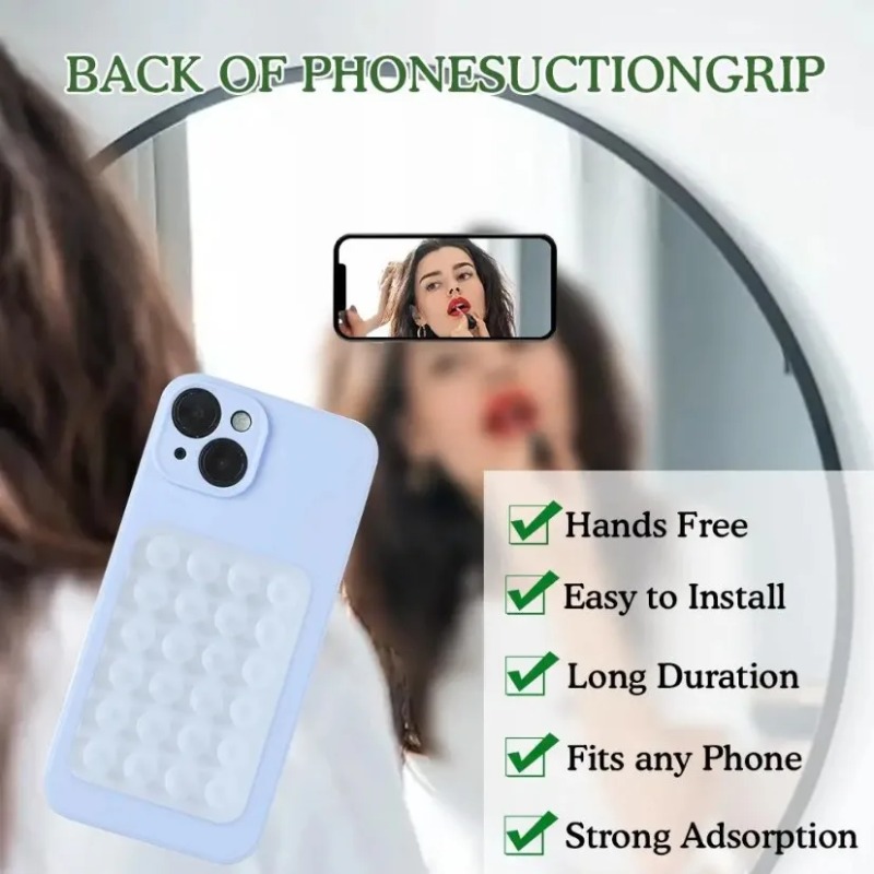 แผ่นรองโทรศัพท์ซิลิโคนแบบดูดติ - Phone Holder บทวิจารณ์และราคา