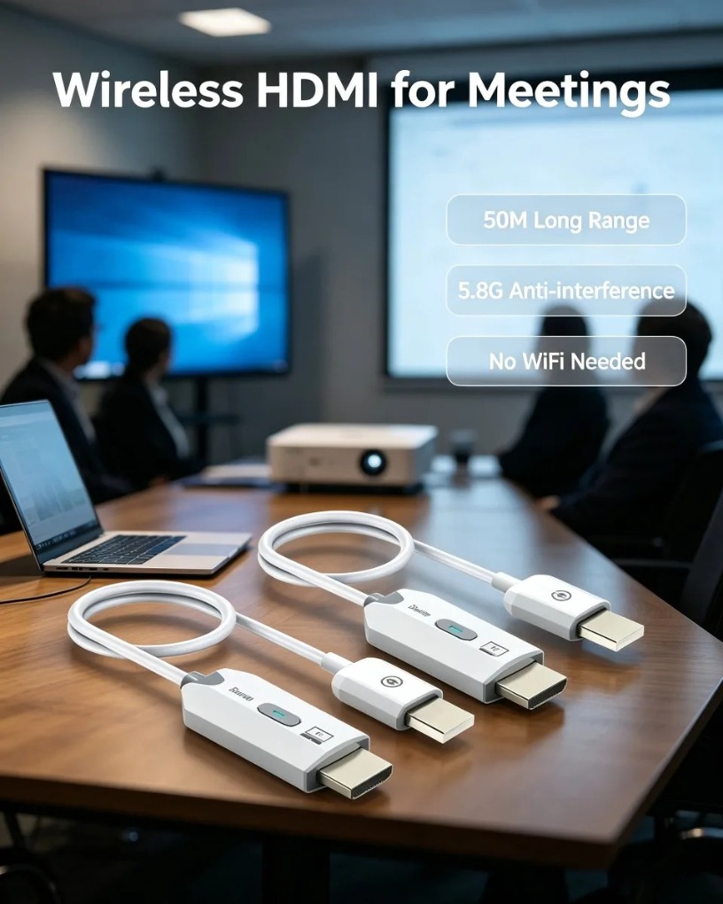 ตัวส่งสัญญาณและตัวรับสัญญาณไร้ - Hdmi Adapter บทวิจารณ์และราคา