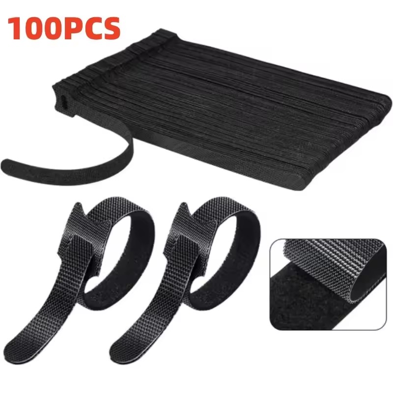 100 ชิ้น สายรัดจัดระเบียบสายเค - Cable Organizer บทวิจารณ์และราคา