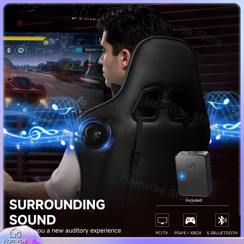เก้าอี้เกมมิ่งตามหลักสรีรศาสตร - Bluetooth Speaker บทวิจารณ์และราคา