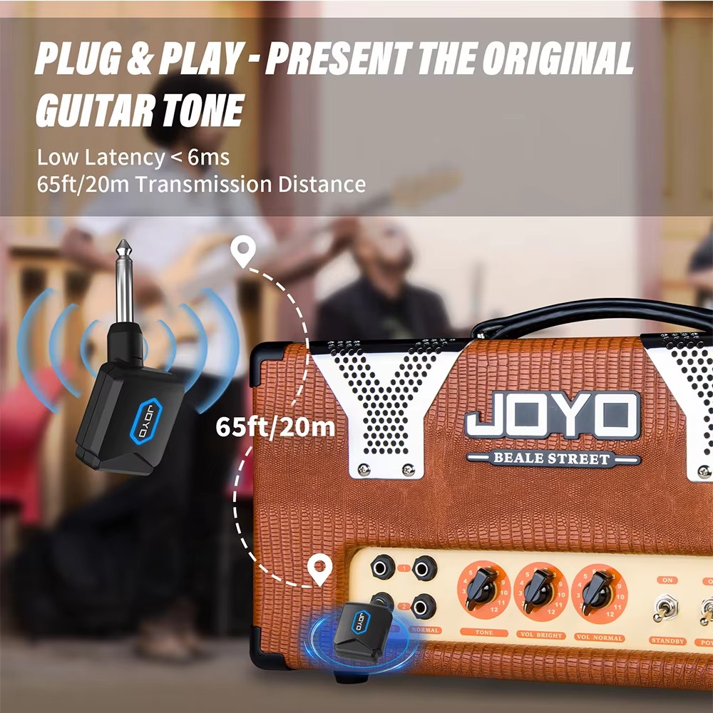 JOYO JW-06 ระบบกีตาร์ไร้สาย 5. - Wireless Charger บทวิจารณ์และราคา