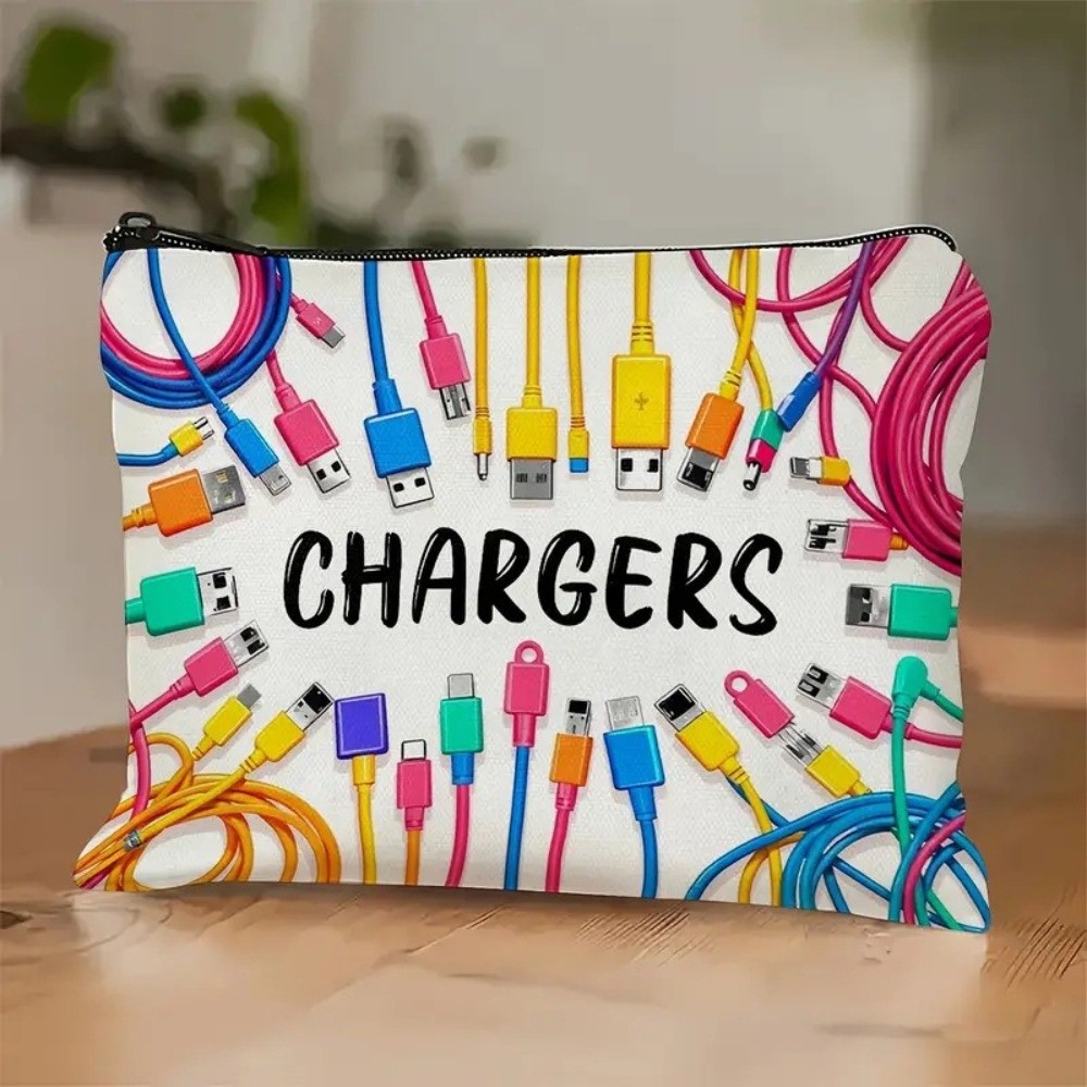 กระเป๋าเก็บสายชาร์จผ้าแคนวาสให - Cable Organizer บทวิจารณ์และราคา