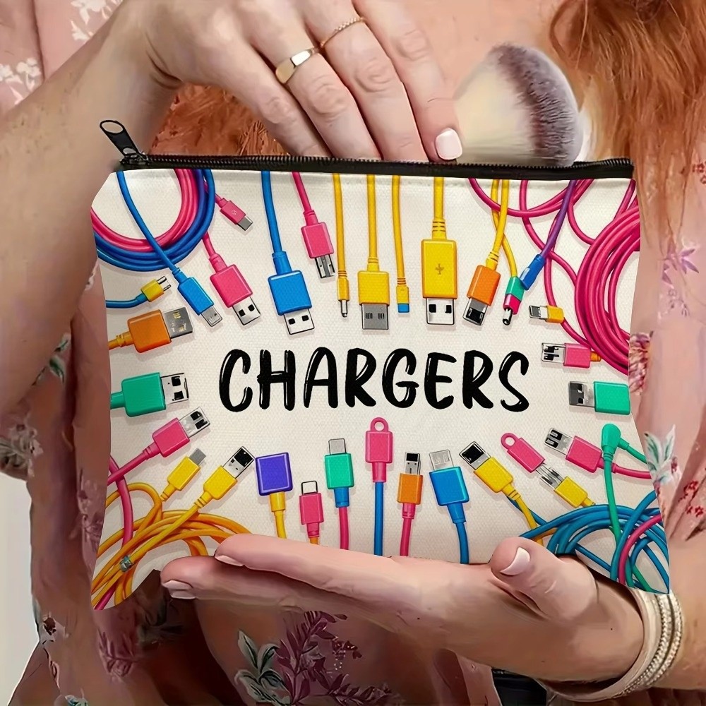 กระเป๋าเก็บสายชาร์จผ้าแคนวาสให - Cable Organizer บทวิจารณ์และราคา
