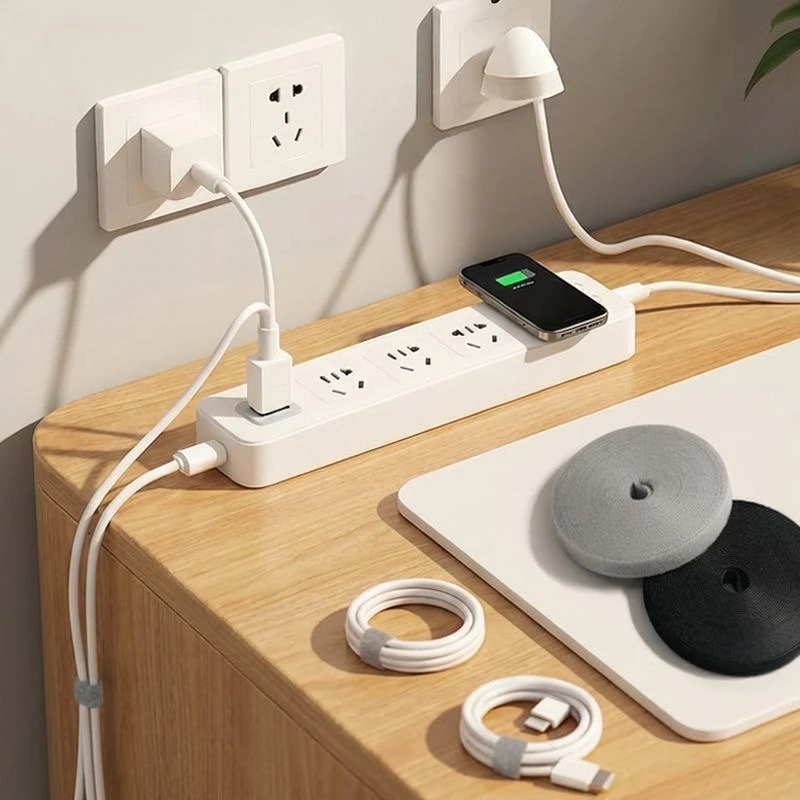 อุปกรณ์จัดระเบียบสายเคเบิล เทป - Cable Organizer บทวิจารณ์และราคา