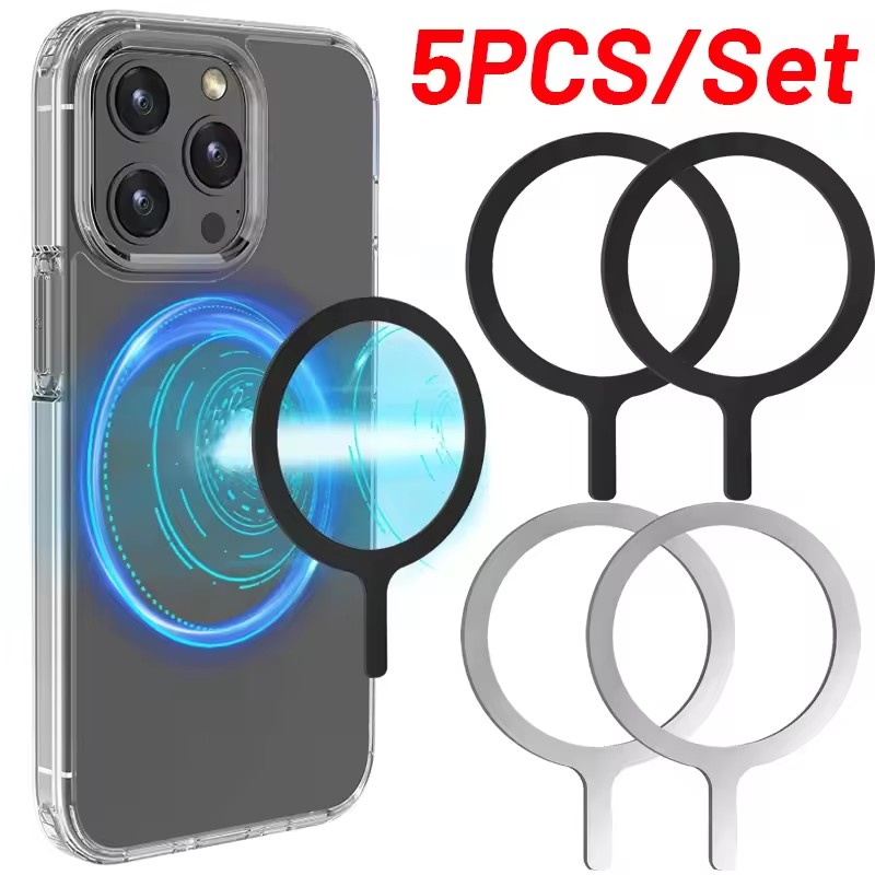 5-1 ชิ้นสติกเกอร์แหวนสำหรับแม็ - Wireless Charger บทวิจารณ์และราคา