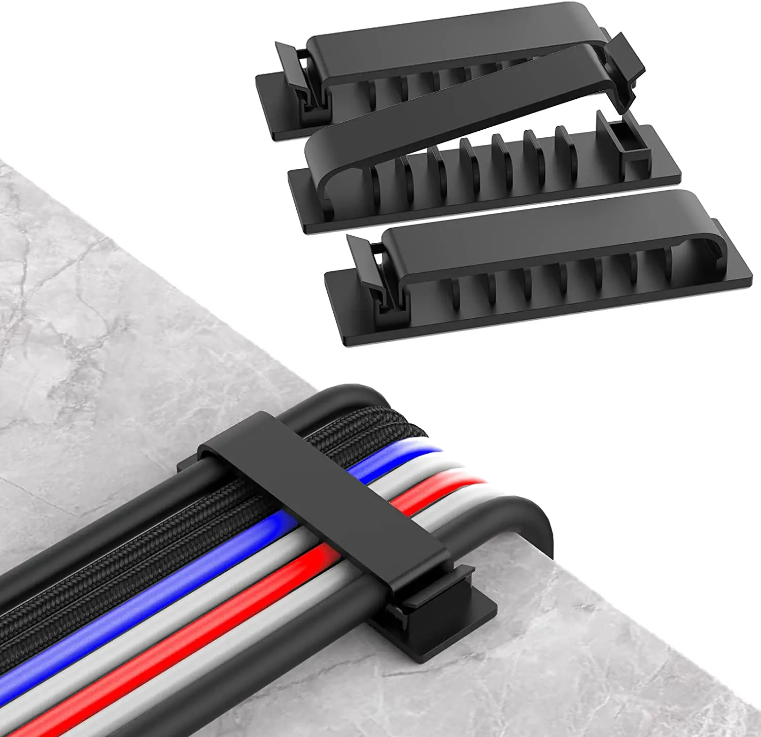 ที่จัดระเบียบสายเคเบิล ที่เก็บ - Cable Organizer บทวิจารณ์และราคา