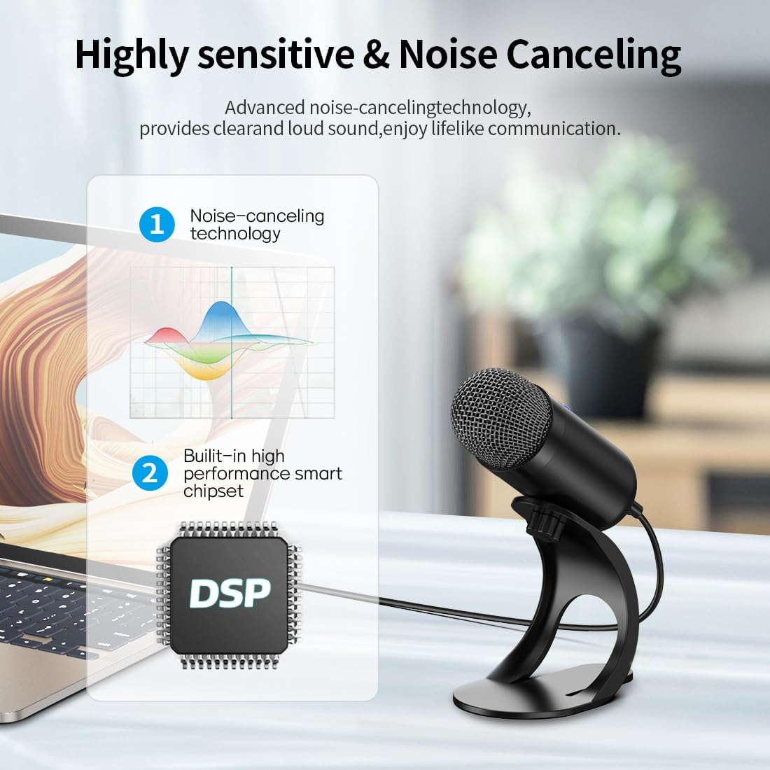 ไมโครโฟน USB แบบคอนเดนเซอร์สำห - Usb Hub บทวิจารณ์และราคา