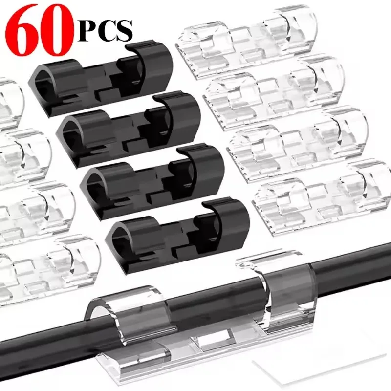 ที่หนีบสายเคเบิลแบบมีกาวในตัว  - Cable Organizer บทวิจารณ์และราคา